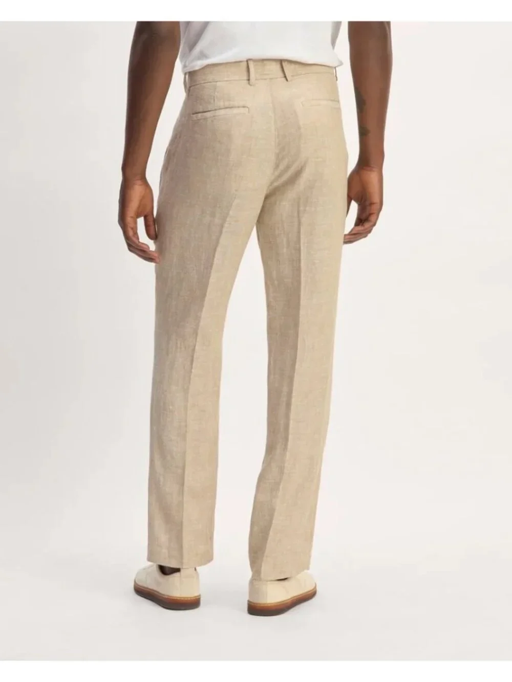 Everlane The Linen Trouser in cornstalk chambray 29x32 Mens Pants